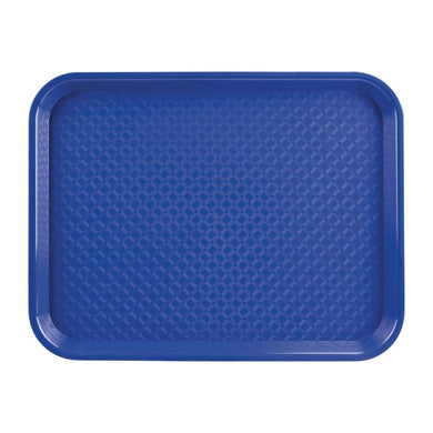 Olympia Kristallon polypropyleen dienblad blauw 34,5x26,5cm