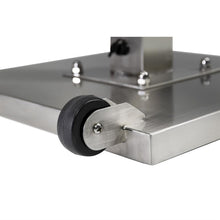 Afbeelding in Gallery-weergave laden, Securit RVS Gekleurd LED 4XA4 display met paal en voet