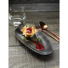 Afbeelding in Gallery-weergave laden, Olympia Fusion ovale borden 25x12cm (6 stuks)