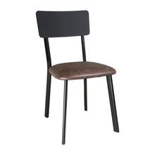 Afbeelding in Gallery-weergave laden, Bolero vintage stoel mokka (4 stuks)