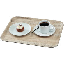 Afbeelding in Gallery-weergave laden, Cambro Madeira gelamineerd dienblad licht eiken 46cm