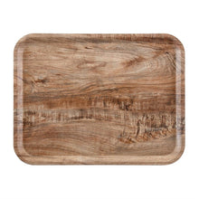 Afbeelding in Gallery-weergave laden, Cambro Madeira gelamineerd dienblad licht olijf 46cm