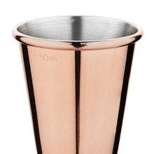 Afbeelding in Gallery-weergave laden, Olympia koperen barmaatje/jigger 25/50ml