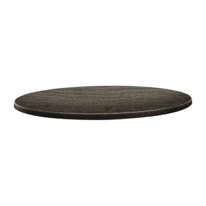 Topalit Classic Line rond tafelblad hout 80cm