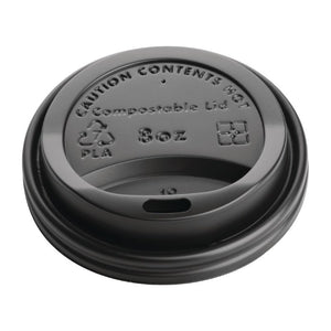 Fiesta Compostable composteerbare deksels voor 23cl koffiebekers (1000 stuks)