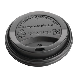 Fiesta Compostable composteerbare deksels voor 34cl koffiebekers (1000 stuks)