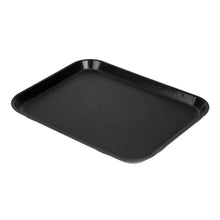 Afbeelding in Gallery-weergave laden, Cambro epictread glasvezel rechthoekig antislip dienblad zwart 350mm