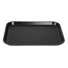 Afbeelding in Gallery-weergave laden, Cambro epictread glasvezel rechthoekig antislip dienblad zwart 350mm