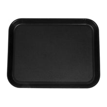 Afbeelding in Gallery-weergave laden, Cambro epictread glasvezel rechthoekig antislip dienblad zwart 350mm