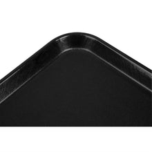 Afbeelding in Gallery-weergave laden, Cambro epictread glasvezel rechthoekig antislip dienblad zwart 350mm