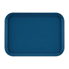 Afbeelding in Gallery-weergave laden, Cambro epictread glasvezel rechthoekig antislip dienblad blauw 350mm