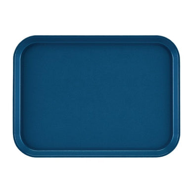 Cambro epictread glasvezel rechthoekig antislip dienblad blauw 350mm