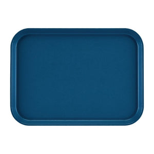 Cambro epictread glasvezel rechthoekig antislip dienblad blauw 350mm