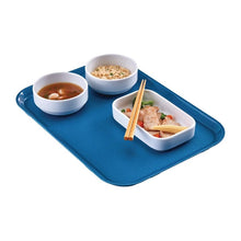 Afbeelding in Gallery-weergave laden, Cambro epictread glasvezel rechthoekig antislip dienblad blauw 350mm