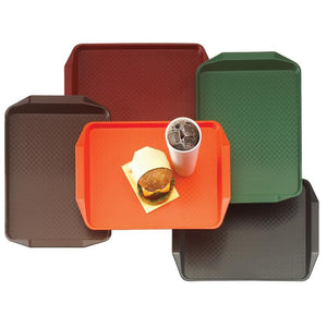 Cambro epictread glasvezel rechthoekig antislip dienblad bordeaux 415mm