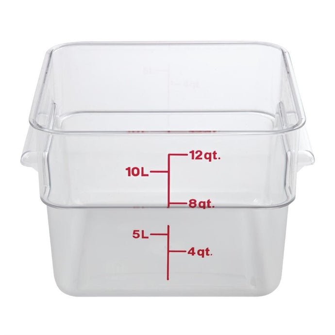 Cambro Camsquare vierkante polycarbonaat voedseldoos 11,4L