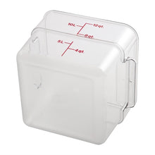 Afbeelding in Gallery-weergave laden, Cambro Camsquare vierkante polycarbonaat voedseldoos 11,4L