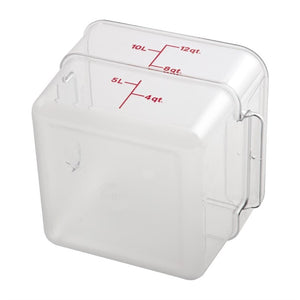 Cambro Camsquare vierkante polycarbonaat voedseldoos 11,4L