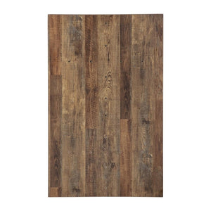 Bolero voorgeboord rechthoekig tafelblad Urban Dark 1100x700mm