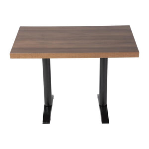 Bolero voorgeboord rechthoekig tafelblad Rustic Oak 1100x700mm
