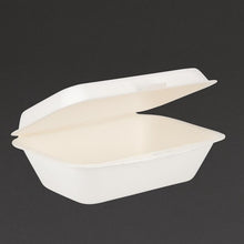 Afbeelding in Gallery-weergave laden, Fiesta Compostable bagasse maaltijddozen 182mm (250 stuks)