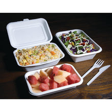 Afbeelding in Gallery-weergave laden, Fiesta Compostable bagasse maaltijddozen 182mm (250 stuks)