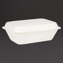 Afbeelding in Gallery-weergave laden, Fiesta Compostable bagasse maaltijddozen 182mm (250 stuks)