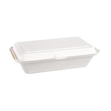 Afbeelding in Gallery-weergave laden, Fiesta Compostable composteerbare bagasse voedseldozen 24,8cm (250 stuks)