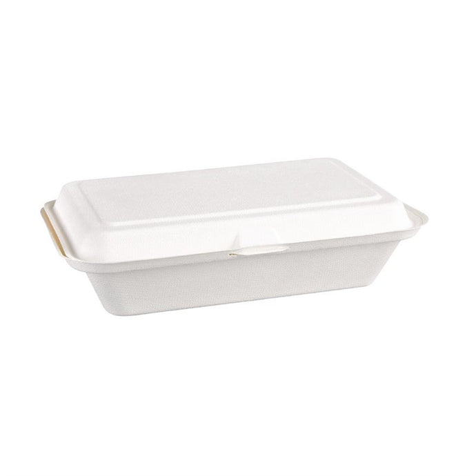 Fiesta Compostable composteerbare bagasse voedseldozen 24,8cm (250 stuks)