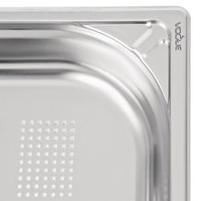 Afbeelding in Gallery-weergave laden, Vogue RVS geperforeerde GN 1/1 bak 65mm