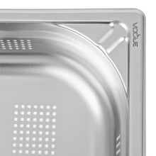 Afbeelding in Gallery-weergave laden, Vogue RVS geperforeerde GN 1/1 bak 100mm