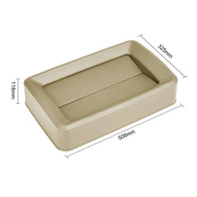 Afbeelding in Gallery-weergave laden, Jantex beige deksel voor 60/80ltr smalle afvalbakken