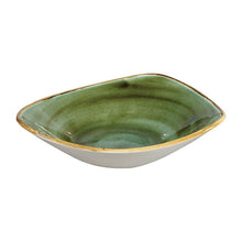 Afbeelding in Gallery-weergave laden, Churchill Stonecast Samphire Green Lotus kom 22.9 cm pak van 12