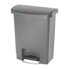 Afbeelding in Gallery-weergave laden, Rubbermaid Slim Jim pedaalemmer grijs 30L