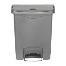 Afbeelding in Gallery-weergave laden, Rubbermaid Slim Jim pedaalemmer grijs 30L