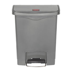 Rubbermaid Slim Jim pedaalemmer grijs 30L