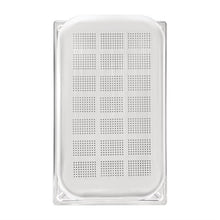 Afbeelding in Gallery-weergave laden, Vogue RVS geperforeerde GN 1/1 bak 150mm