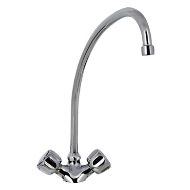 Gastro M monobloc mengkraan met draaiknoppen en kraan van 20cm