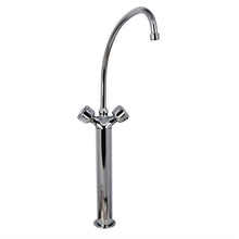Afbeelding in Gallery-weergave laden, Gastro M heavy duty monobloc mengkraan met draaiknoppen, 40cm kolom en 20cm kraan