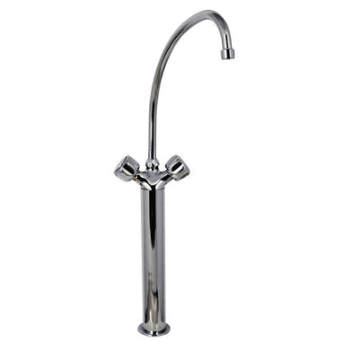 Gastro M heavy duty monobloc mengkraan met draaiknoppen, 40cm kolom en 20cm kraan