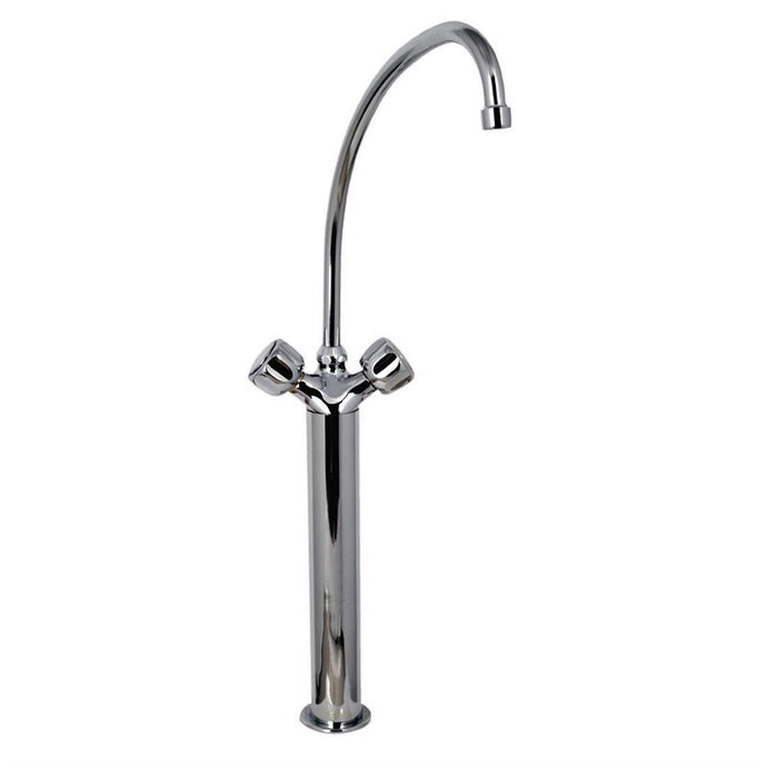Gastro M heavy duty monobloc mengkraan met draaiknoppen, 40cm kolom en 20cm kraan