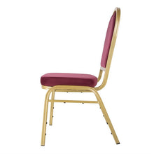 Afbeelding in Gallery-weergave laden, Bolero Regal stapelstoelen bordeauxrood (4 stuks)