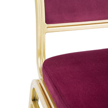 Afbeelding in Gallery-weergave laden, Bolero Regal stapelstoelen bordeauxrood (4 stuks)
