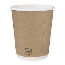 Afbeelding in Gallery-weergave laden, Fiesta Compostable 25 composteerbare dubbelwandige koffiebekers (25 stuks)
