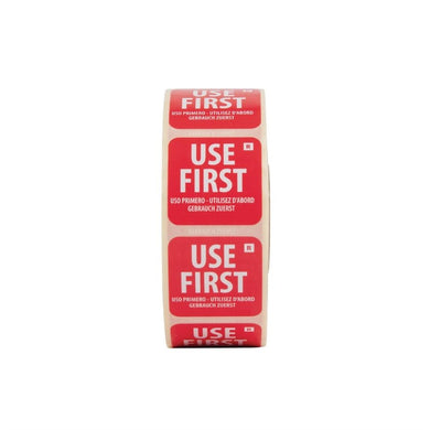 Hygiplas verwijderbare etiketten 'Use First' (1000 stuks)