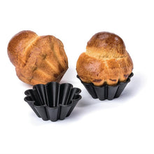 Afbeelding in Gallery-weergave laden, Matfer Bourgeat anti-kleef mini briochevorm 7,5 cm (12 stuks)
