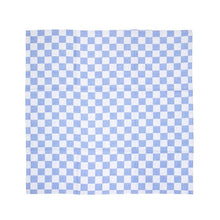 Afbeelding in Gallery-weergave laden, Vogue theedoek blauw geblokt 66cm