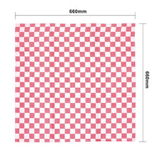 Afbeelding in Gallery-weergave laden, Vogue theedoek rood geblokt