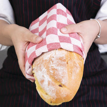 Afbeelding in Gallery-weergave laden, Vogue theedoek rood geblokt