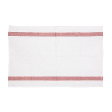 Vogue zware kwaliteit polykatoen theedoek rood 76 x 51cm